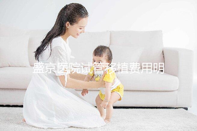 盛京醫(yī)院試管移植費(fèi)用明細(xì)來(lái)了!成功率高不高一次說(shuō)清