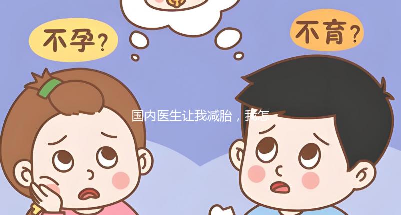 國內(nèi)醫(yī)生讓我減胎，我怎么能一次生兩個(gè)孩子呢？