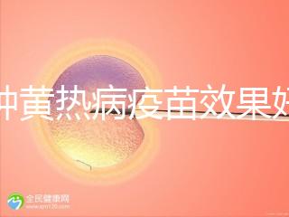 接種黃熱病疫苗效果好，單劑十年有效甚至終身可免疫