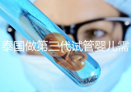 泰國做第三代試管嬰兒需要多少費用，給你1份明細清單