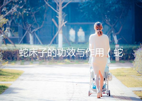 蛇床子的功效與作用(蛇床子對男性功效和作用)