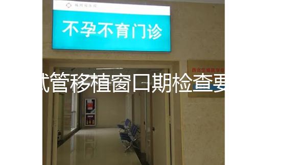 試管移植窗口期檢查要幾次速覽，需不需要反復做看完便知