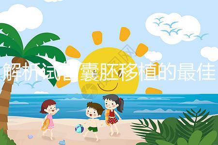 解析試管囊胚移植的最佳時間！一般囊胚幾天移植最好